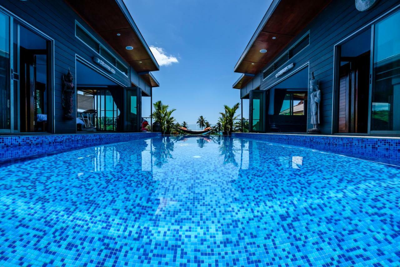 Stunning Villa With Ocean Views And Free Car Lamai Beach  Esterno foto