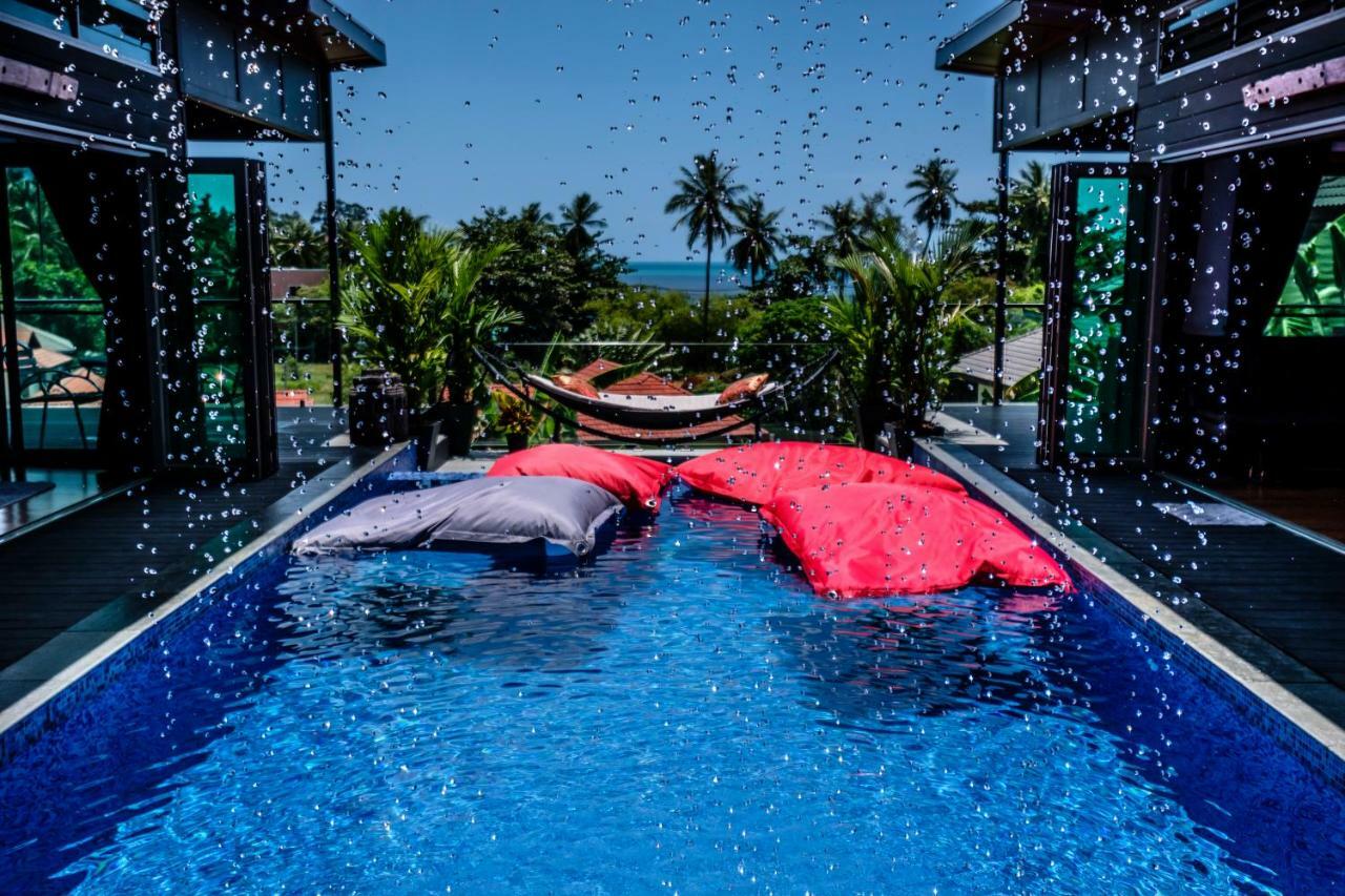 Stunning Villa With Ocean Views And Free Car Lamai Beach  Esterno foto