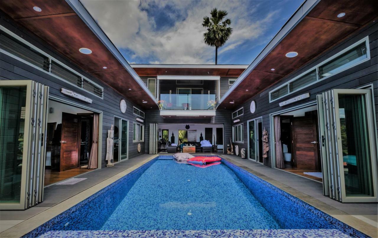 Stunning Villa With Ocean Views And Free Car Lamai Beach  Esterno foto