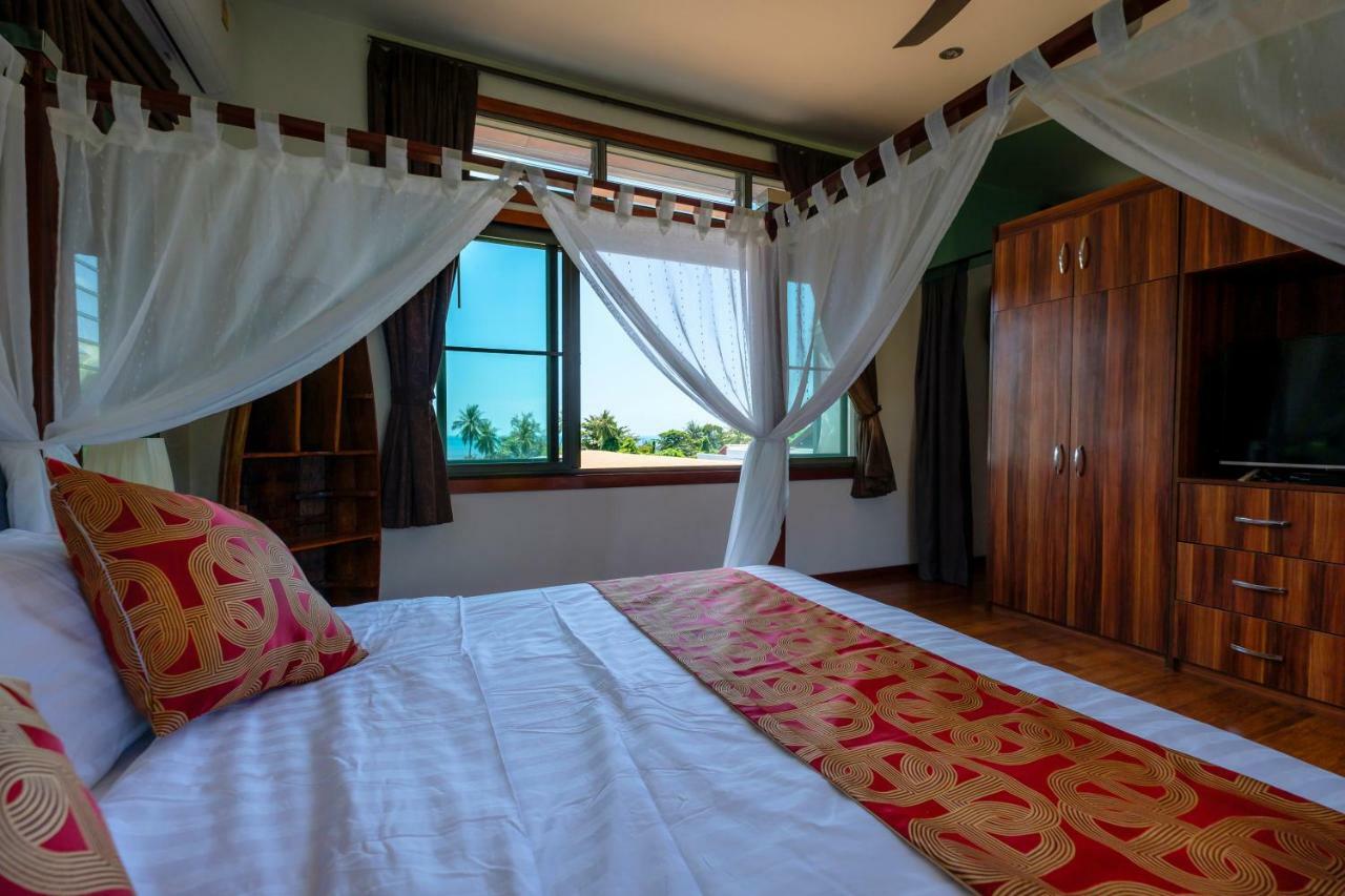 Stunning Villa With Ocean Views And Free Car Lamai Beach  Esterno foto