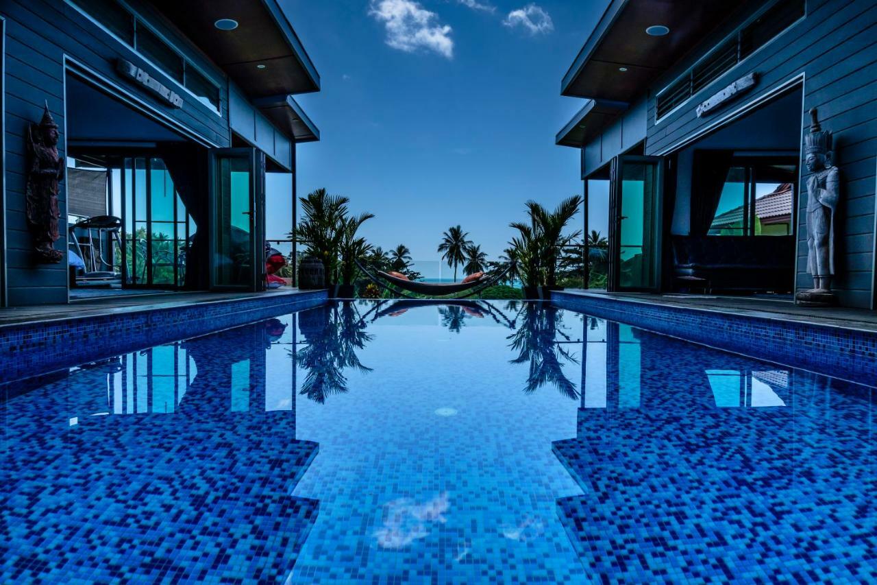 Stunning Villa With Ocean Views And Free Car Lamai Beach  Esterno foto