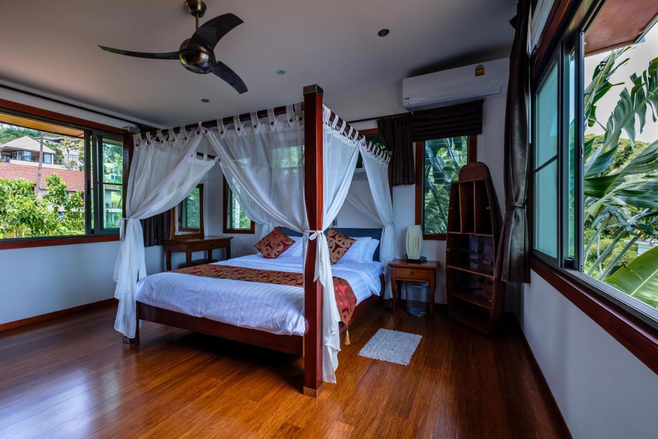 Stunning Villa With Ocean Views And Free Car Lamai Beach  Esterno foto