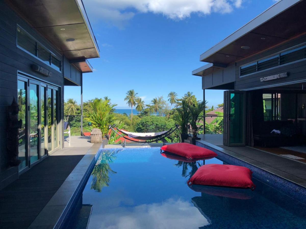 Stunning Villa With Ocean Views And Free Car Lamai Beach  Esterno foto